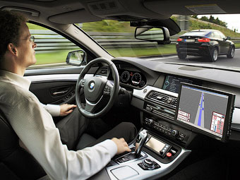 Фото: Система автопилота от BMW